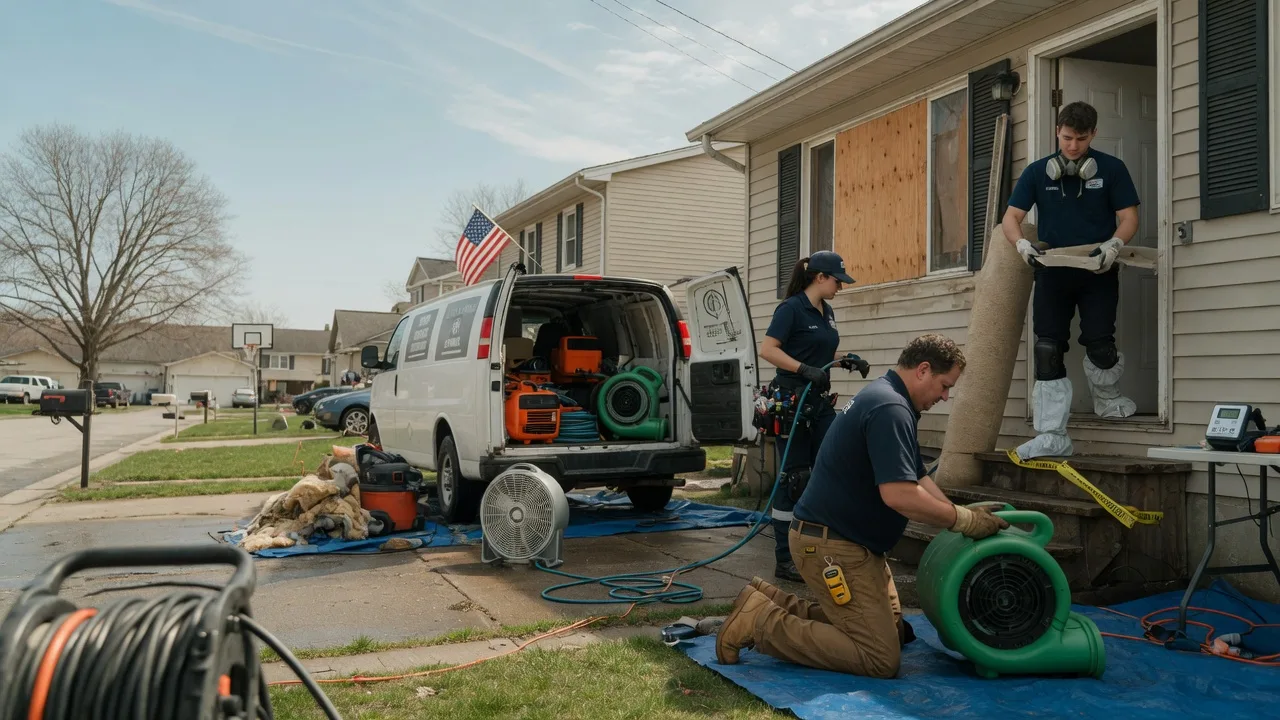 Water Damage Restoration in Mountain Top, PA near me